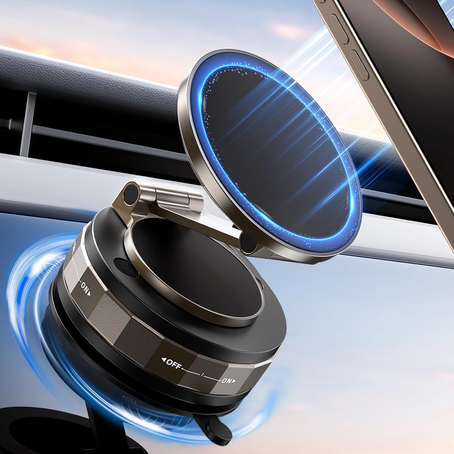 MagGrip bluetooth mágneses MagSafe szelfi markolat és powerbank